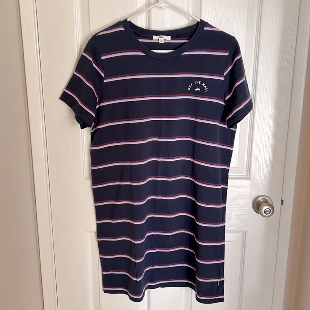 Vans Navy T-shirt Dress